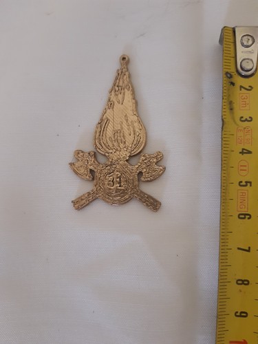 Stemma medaglia fiamma fregio - fiamma,