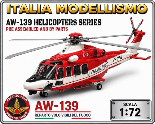 Modellismo aw 139 - 1:72, aw-139