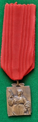 Medaglia regno italia pompiere - medaglia,
