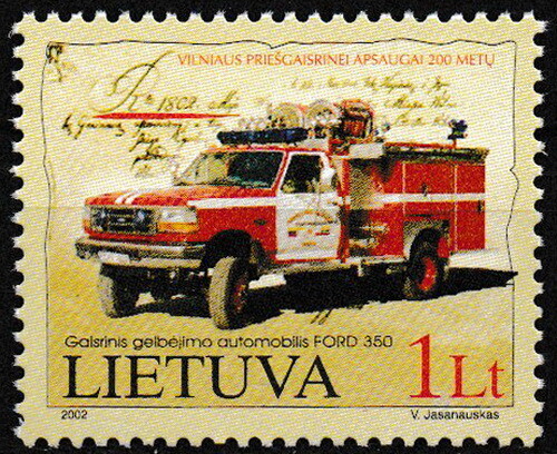 Lituania 200 anni dei vigili - lituania,