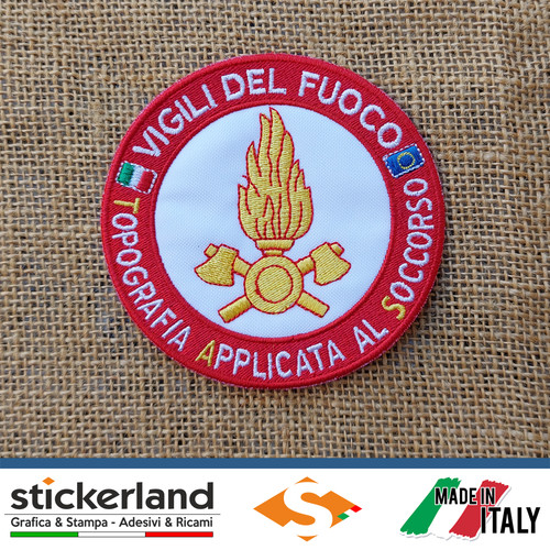 Toppa patch ricamata - patch, vigili