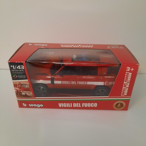 Modellino vigili del fuoco - vigili,