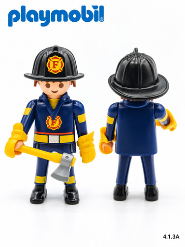 Playmobil vigile del fuoco - del,