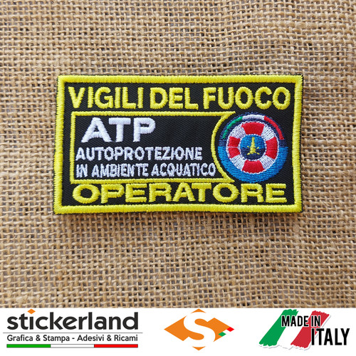 Toppa patch ricamata - patch, vigili