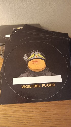 Stickers armadietto vigili - stickers,