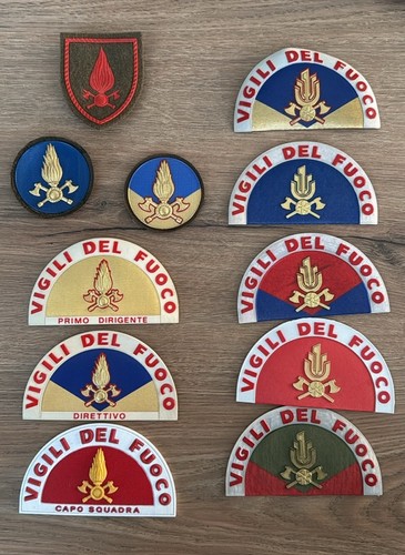 Lotto toppe patch vigili del - toppe/patch,