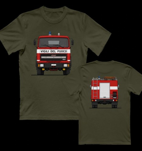 Shirt unisex vigili del - t-shirt,