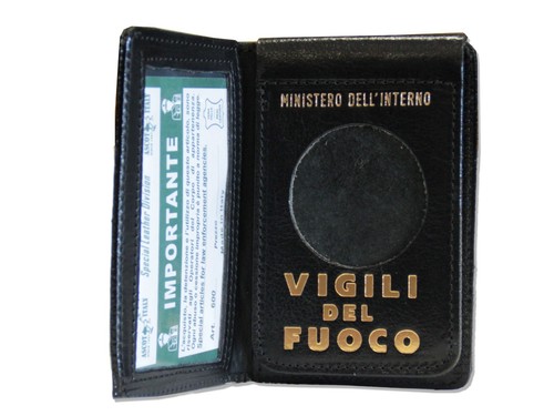 Portafoglio porta placca vera - portafoglio,