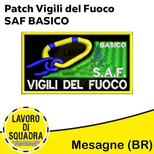 Patch toppa vigili del - toppa, fuoco