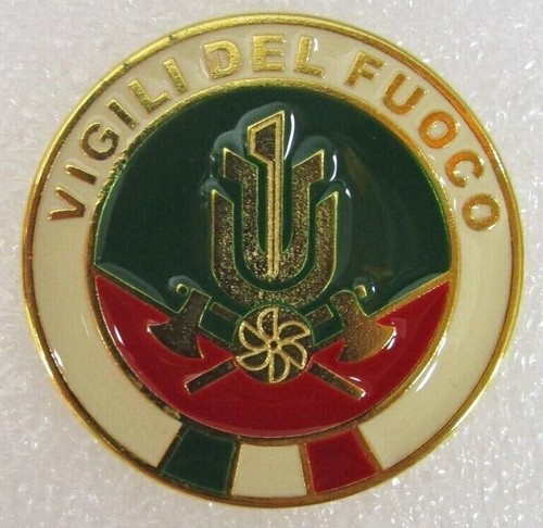 Fregio spilla vigili del - fregio/spilla, "vigili