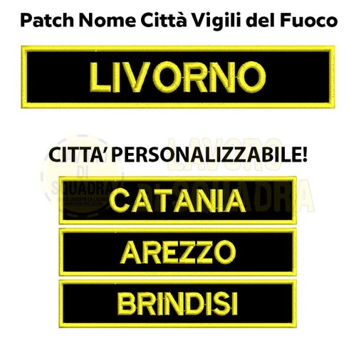 Patch toppa città vigili del - vigili,