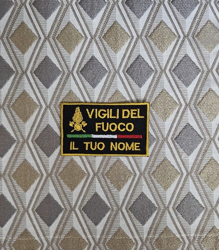 Toppa patch ricamata vigili - patch,