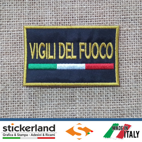Toppa patch ricamata - toppa, vigili